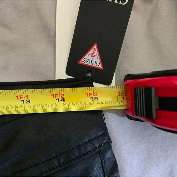 Guess Skinny High Rise Shape Up Jeans NWT Sz31 Mob Wife Matrix - Picture 7 of 8